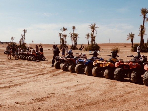 Quadexcursie Palmeraie Marrakech – actie in een hele andere omgeving dan de stad! 2 uur op avontuur door een prachtige natuurgebied buiten de stad Marrakech per quad, met een bezoek aan de berberdorp incl. Marokkaanse thee – Marrakech