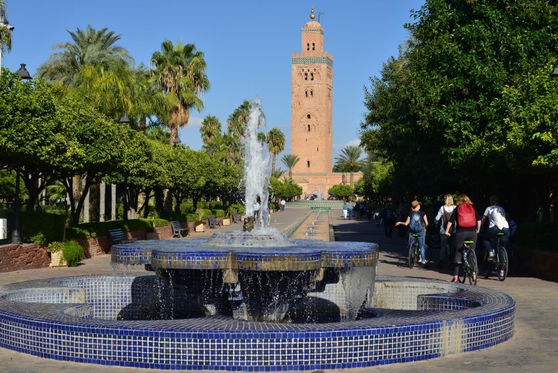 Ontdek Marrakech op de fiets incl. Nederlandstalige begeleiding langs de Highlights van Marrakech voor maar € 35