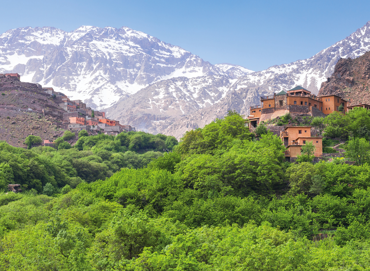 Dagexcursie Atlasgebergte Imlil | 2 uur wandeling incl. een locale gids en lunchen bij een locale familiie – Ontdek de berberse natuurgebied tijdens een mooie tocht door het dorp – Marrakech